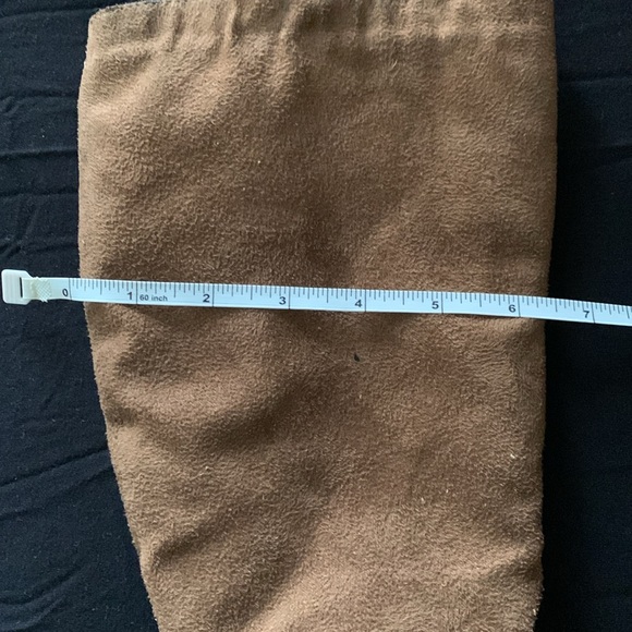 Ladies knee high ultra suede boots - Picture 8 of 9